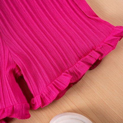 Girl's Textured Outfit 2pcs set