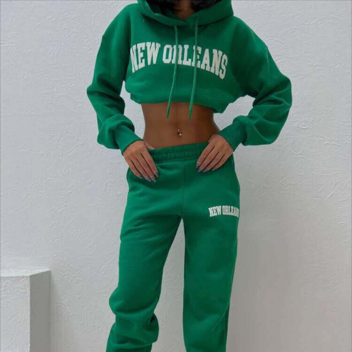Women's New Orlean's Hoodie 2pcs Set