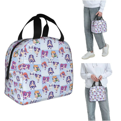 Powderpuff Girls New Jeans Insulated Lunch Bag