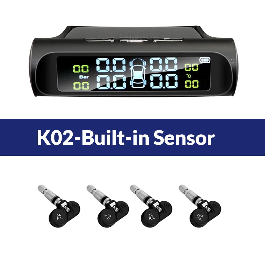Smart Solar Tire Pressure Monitoring Systems