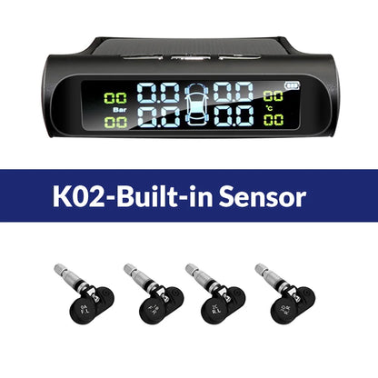 Smart Solar Tire Pressure Monitoring Systems
