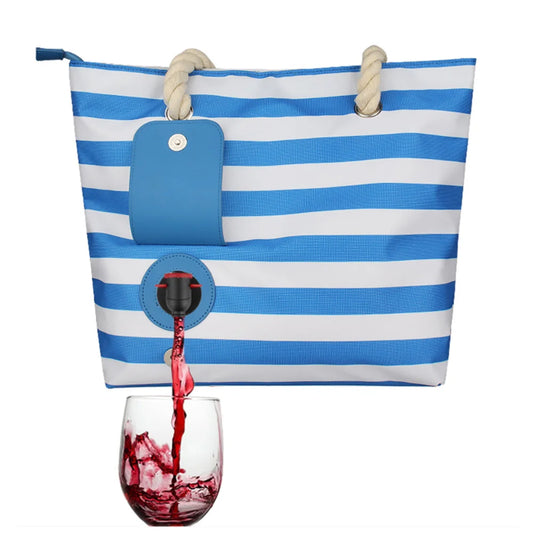 Beach Wine Cooler Tote