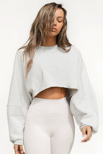 Women's Oversized Crop Shirt