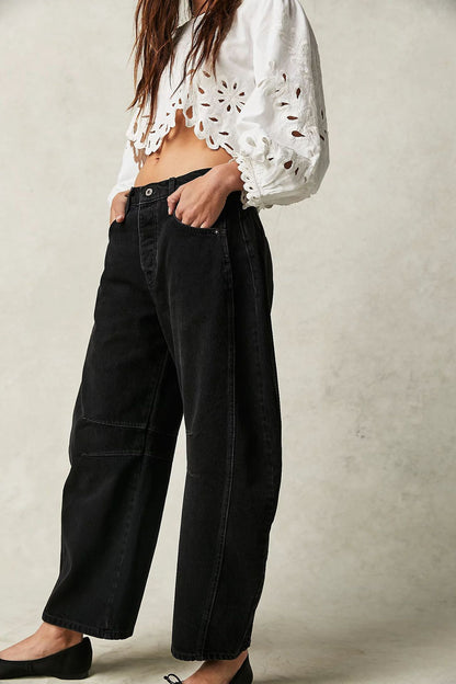 Women's Casual Wide Leg Jeans