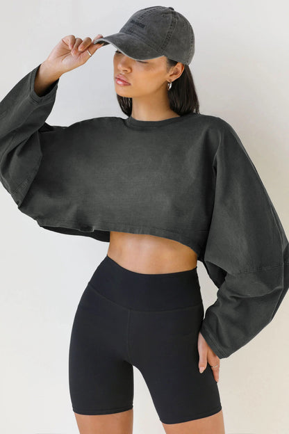 Women's Oversized Crop Shirt