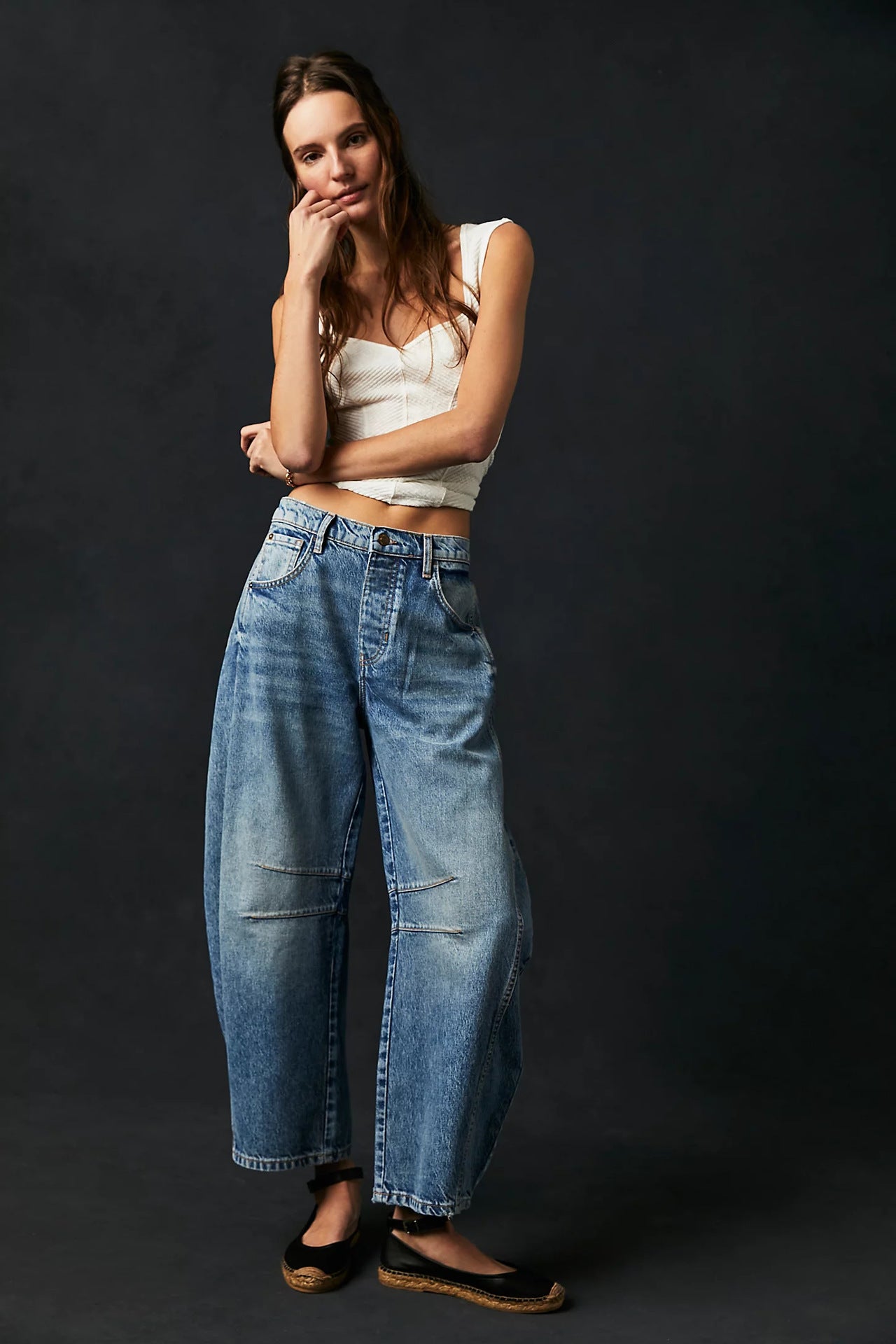 Women's Casual Wide Leg Jeans