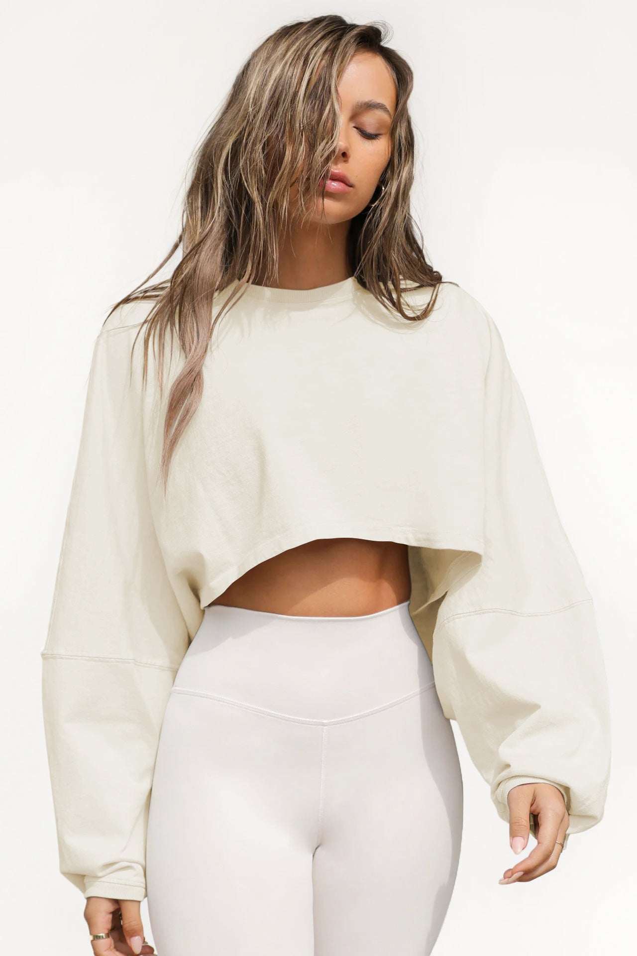 Women's Oversized Crop Shirt