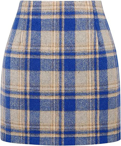 Women's Wool Mini Skirt