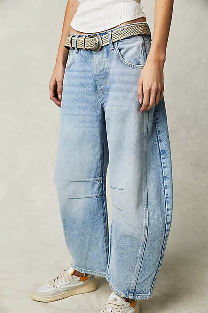 Women's Casual Wide Leg Jeans