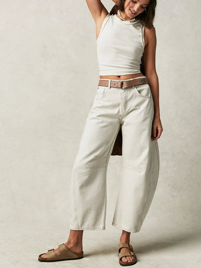 Women's Casual Wide Leg Jeans