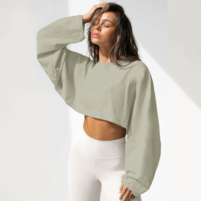 Women's Oversized Crop Shirt