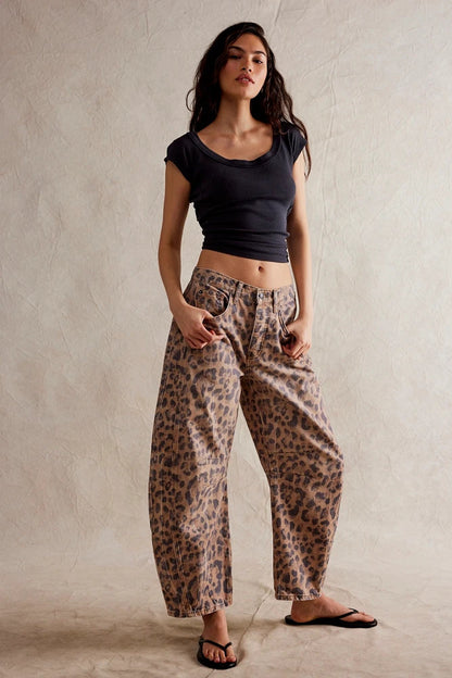 Women's Casual Wide Leg Jeans