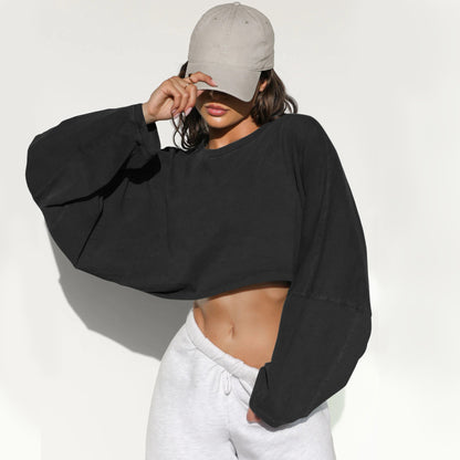 Women's Oversized Crop Shirt