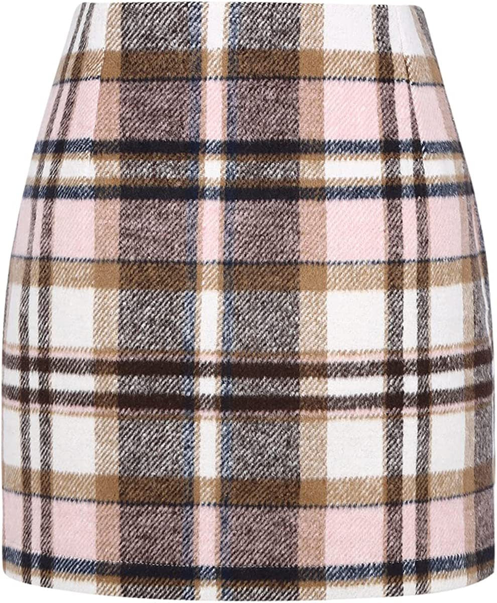 Women's Wool Mini Skirt