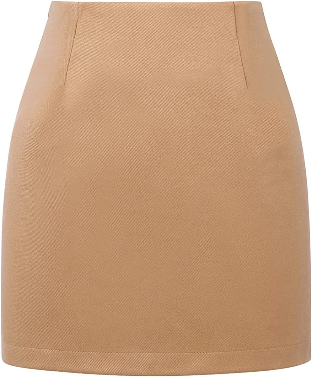 Women's Wool Mini Skirt