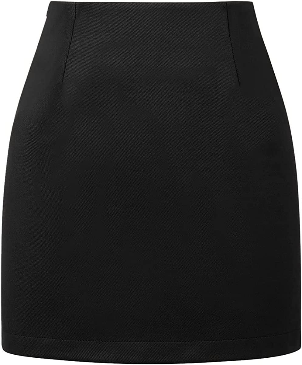 Women's Wool Mini Skirt