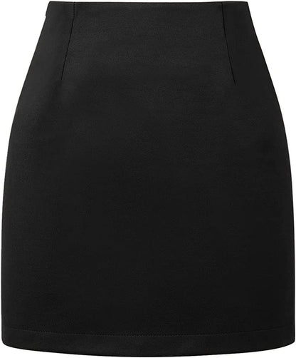Women's Wool Mini Skirt