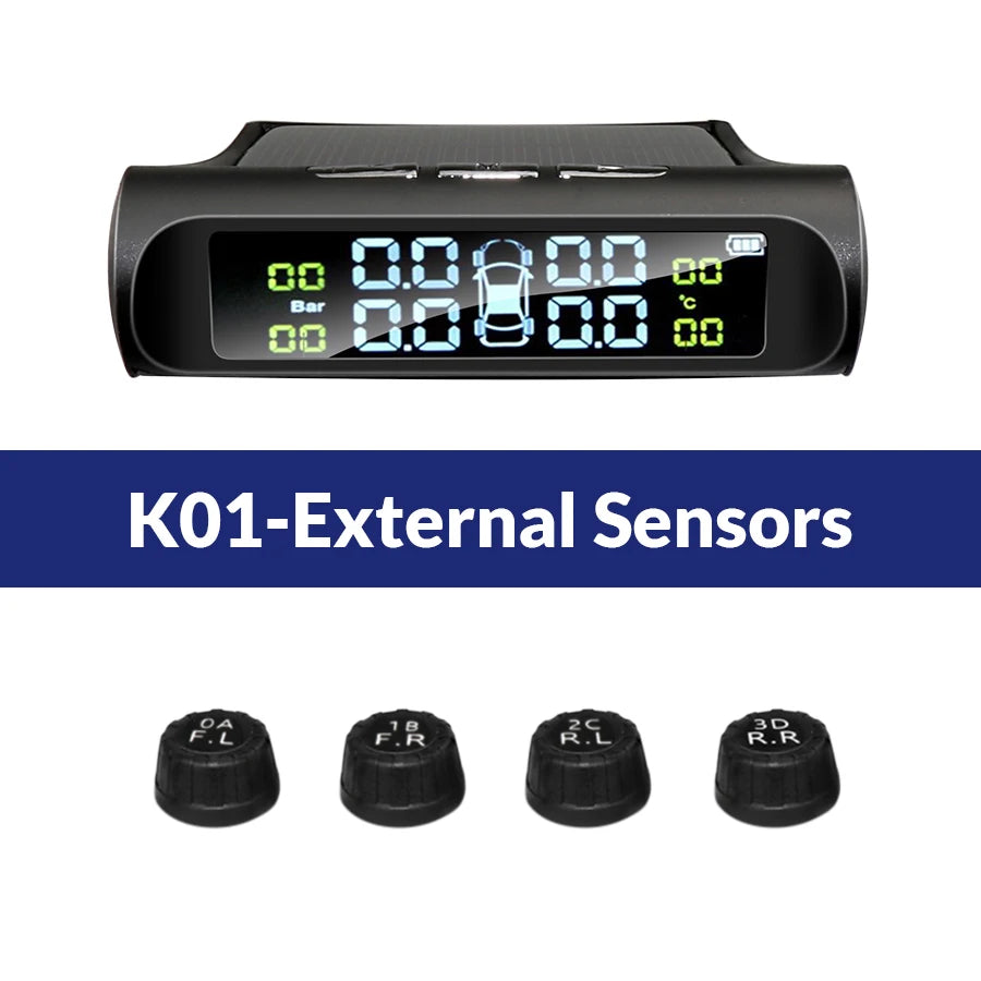 Smart Solar Tire Pressure Monitoring Systems