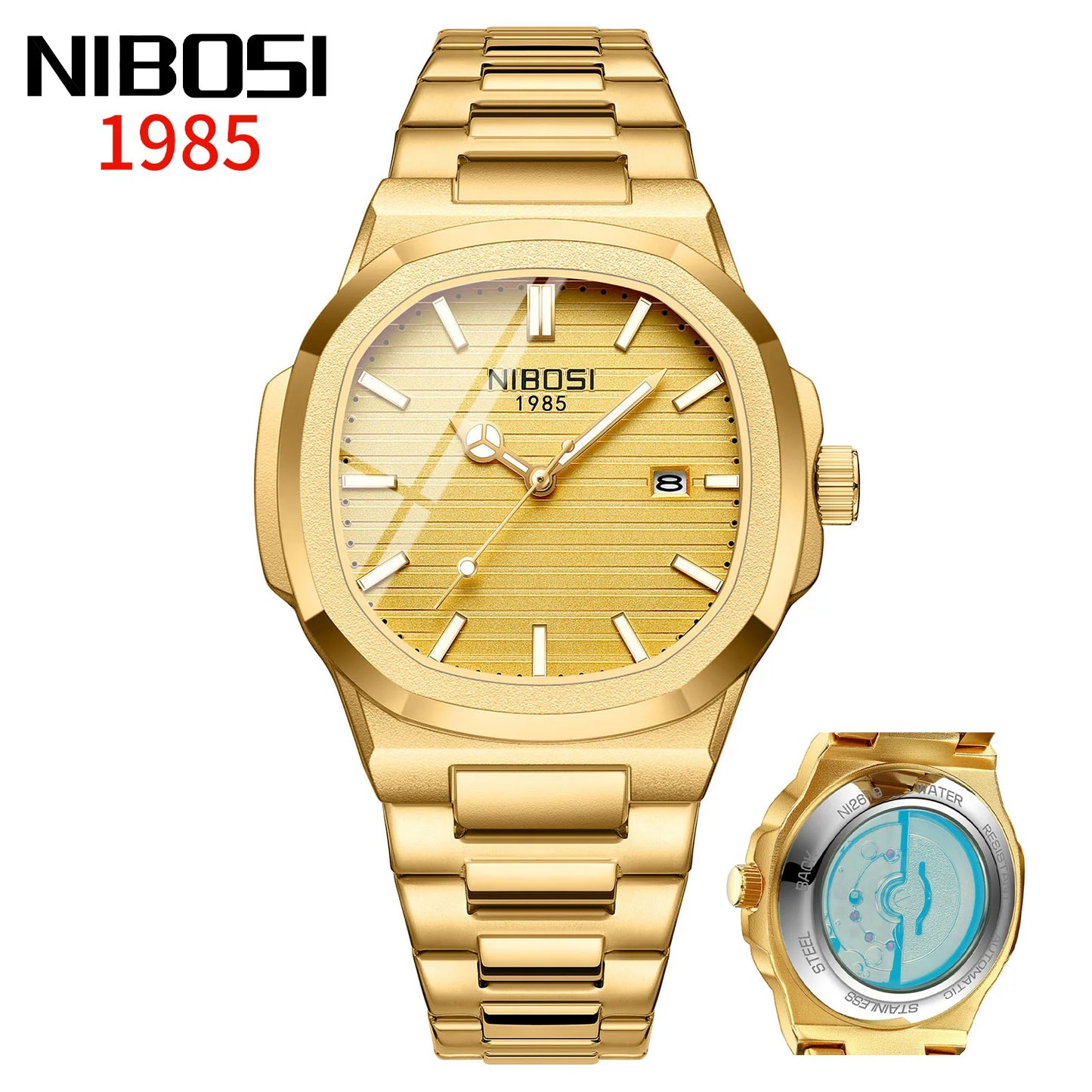 Men's NIBOSI 1985 Luxury Watch