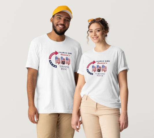 Charlie Kirk America's Turning Point T-Shirt