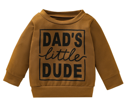 Dad's Little Dude Sweatshirt