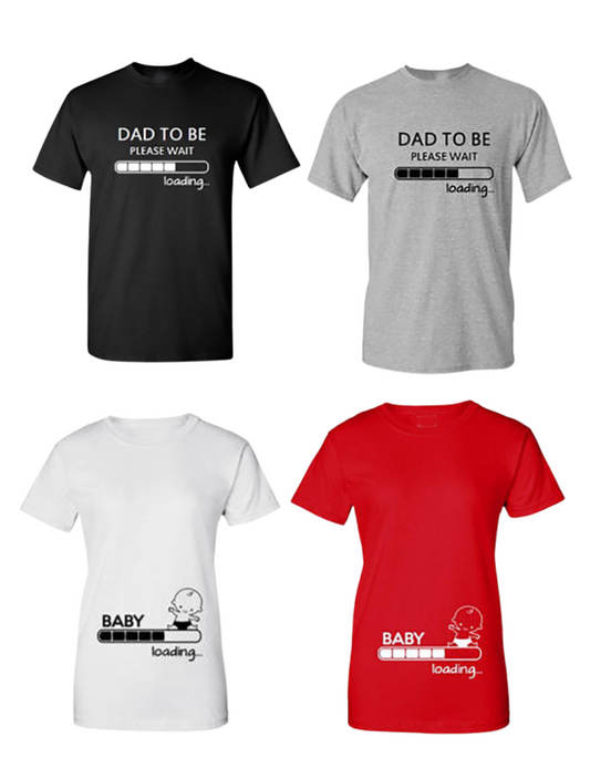 Expecting Couple's Cotton T-Shirt
