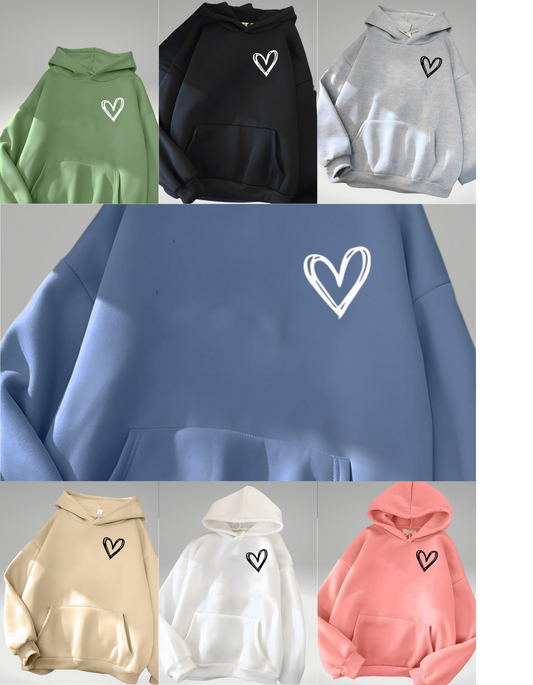 Simple Heart Hoodie