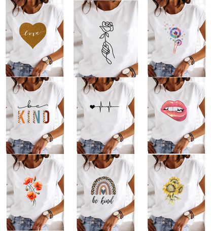 Women's Casual Print T-Shirt