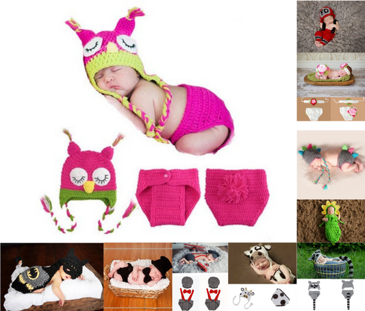 Baby 1st Pic Crochet Outfits