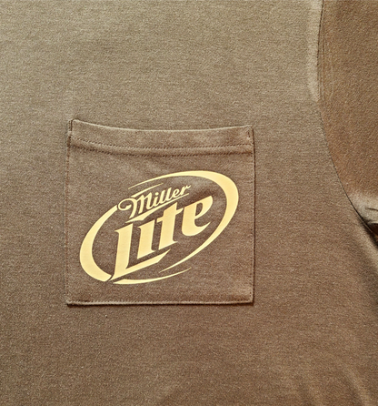 I Love Beer More Than Humans Funny Pocket T-Shirt