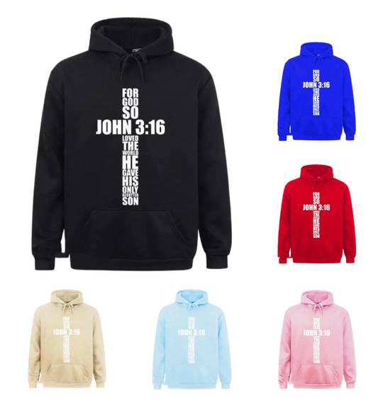 John 3:16 Hoodie