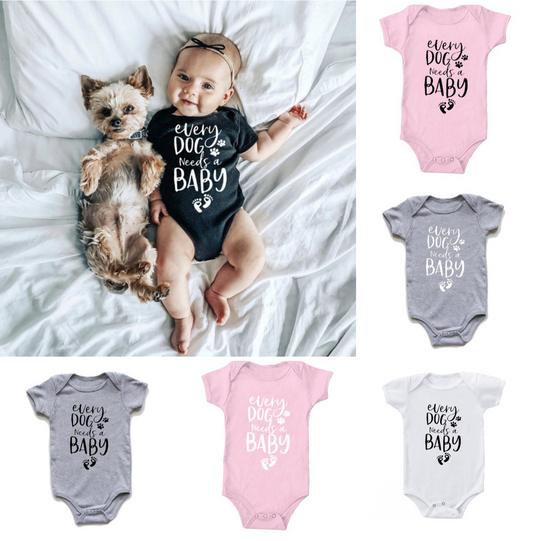 Every Dog Needs A Baby Onesie