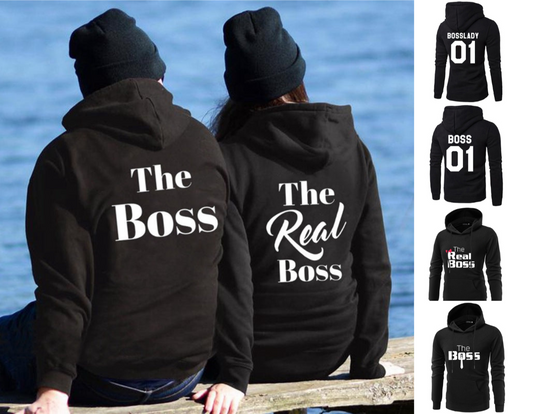 Couple Boss Hoodies