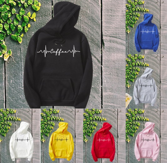 Coffee Heartbeat Hoodie