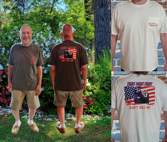 Trump Can't Kill Me Pocket Tee