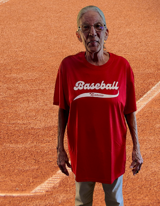 Personalized Baseball Grandma Shirt