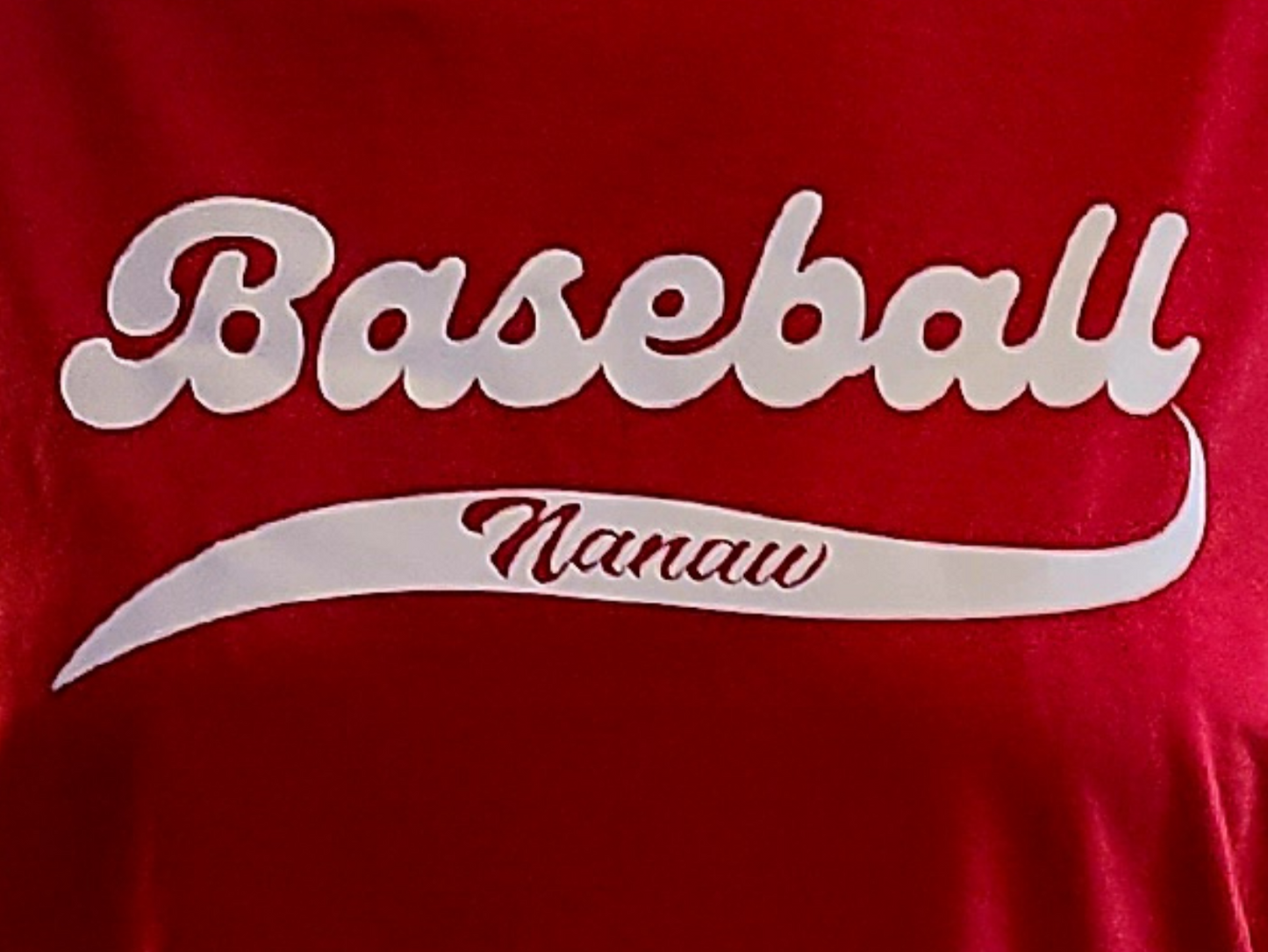 Personalized Baseball Grandma Shirt