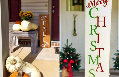 Wooden Porch Sign