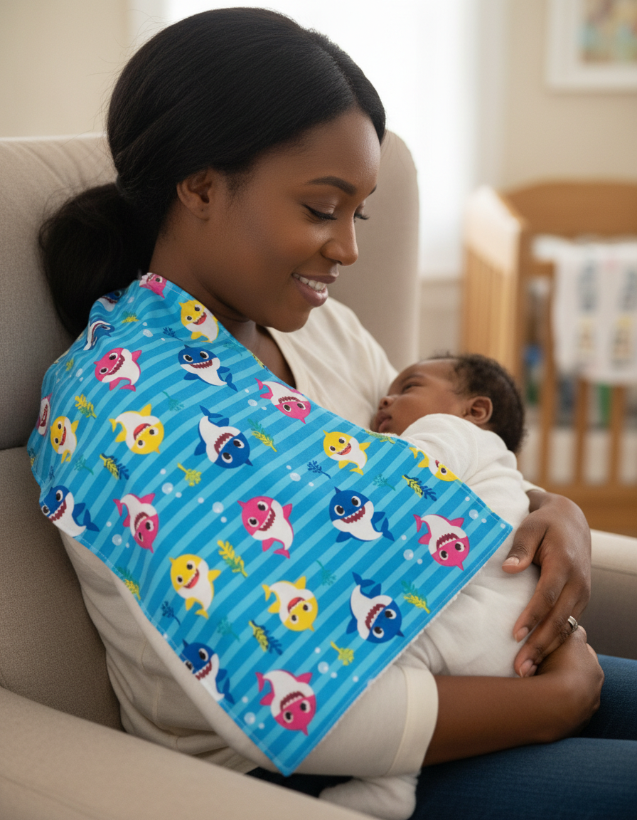 Claudia's Baby Burp Cloths