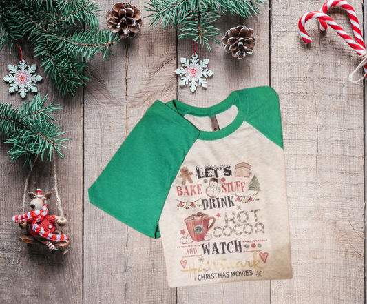 Let's Bake Stuff Raglan Shirt