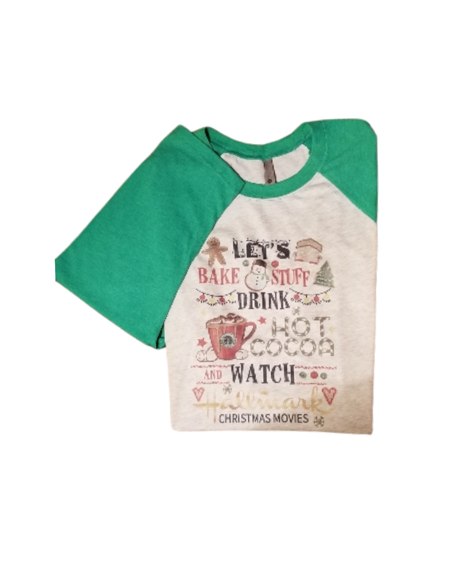Let's Bake Stuff Raglan Shirt