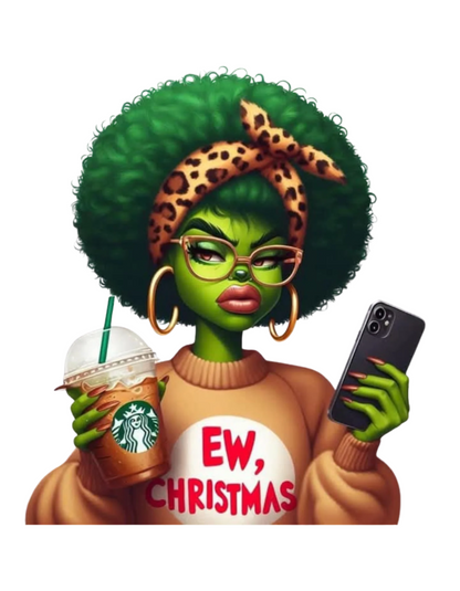 Women's Christmas Grinch Hoodie