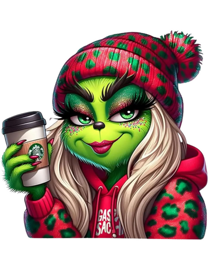 Women's Christmas Grinch Hoodie