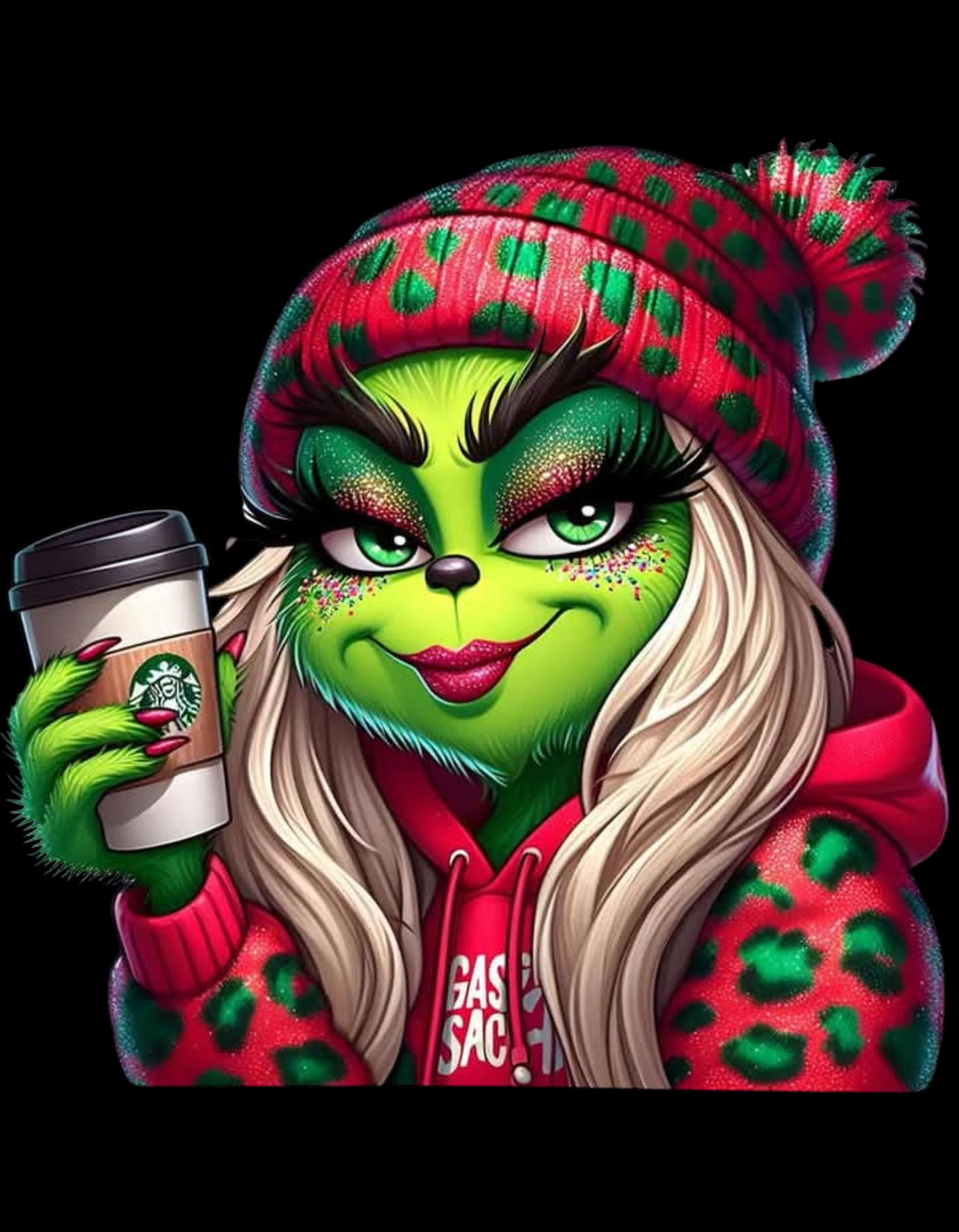 Women's Christmas Grinch Hoodie