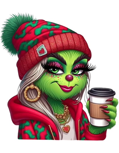 Women's Christmas Grinch Hoodie