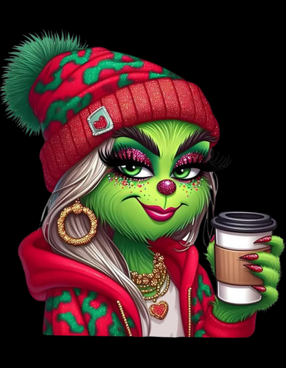 Women's Christmas Grinch Hoodie