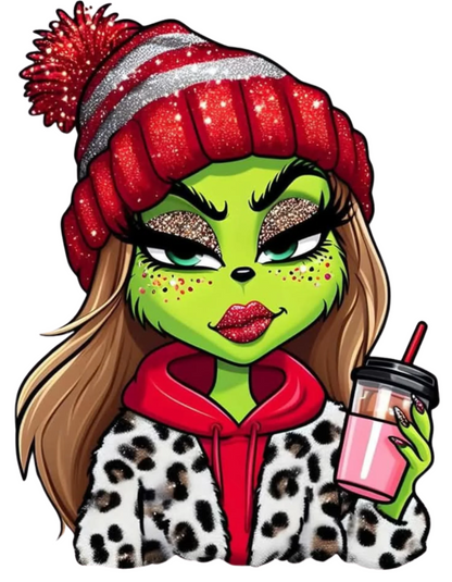 Women's Christmas Grinch Hoodie