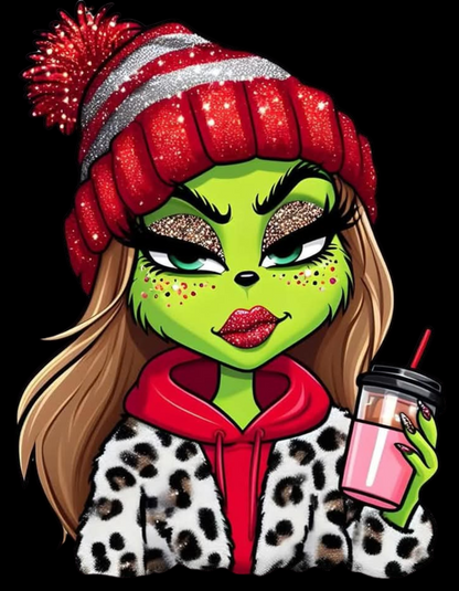 Women's Christmas Grinch Hoodie