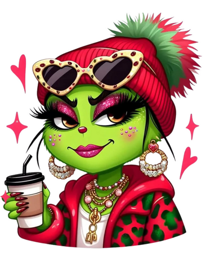 Women's Christmas Grinch Hoodie