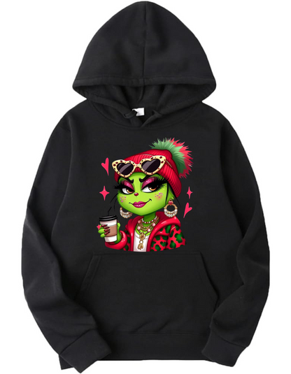 Women's Christmas Grinch Hoodie